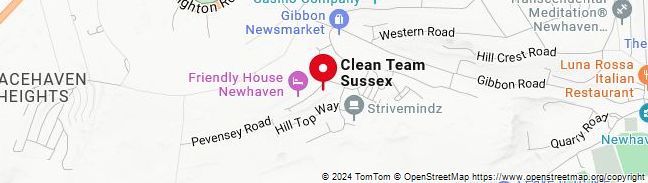 Map of 24 - 7 Cleaning Services Newhaven Sussex
